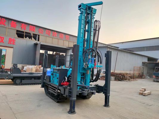 200 Meters Capacity Water Well Drilling Rig With Mud Drilling Or Air Compressor Drilling