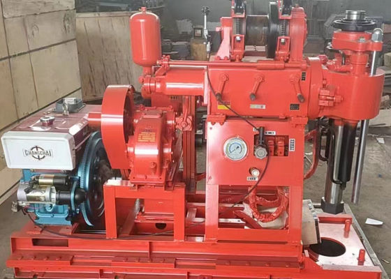 GK200 Mobile Geological Mining Core Drill Rig Diamond Core Drilling Machine