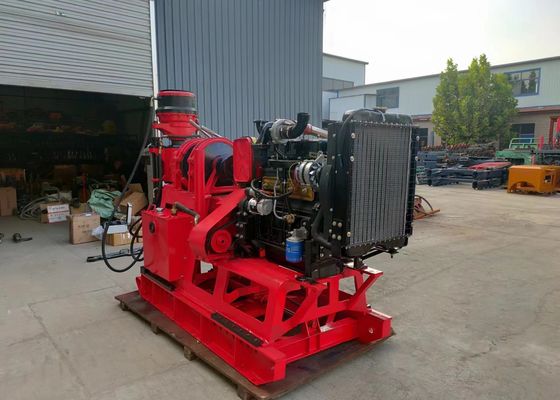 Professional Core Drill Rig XY-2B Diesel Power Type For Geological Investigation