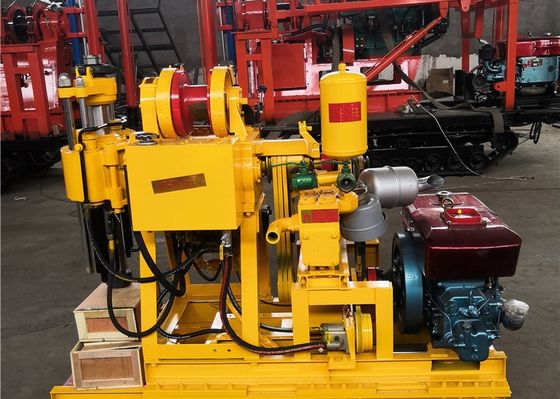 100m Depth Automatic Core Drilling Machine , Soil Investigation Drilling Equipment
