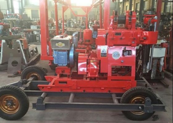 200 Meters Depth Water Well Boring Machine Core Samples Collection