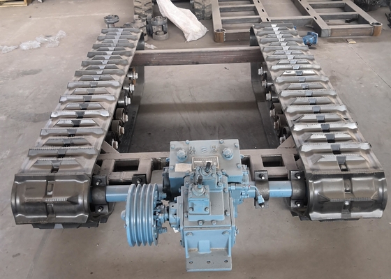 размер дизайна следа Crawler ширины 720mm стальным резиновым подгонянный Undercarriage