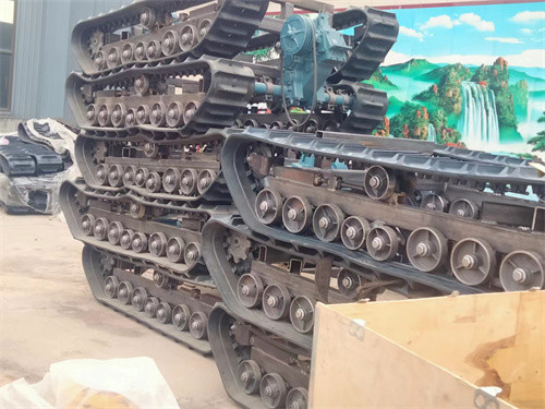 Undercarriage следа Crawler высокопрочной конструкции резиновый для транспорта