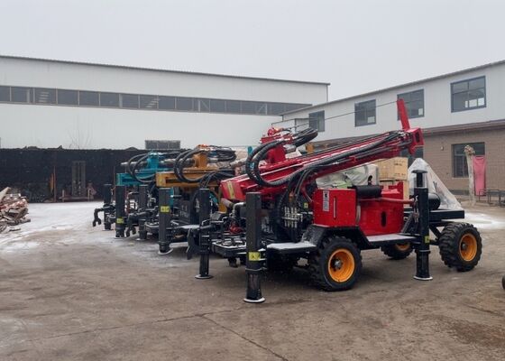 Водяная скважина подземная скальная буровая машина 200 метров глубина промышленное применение