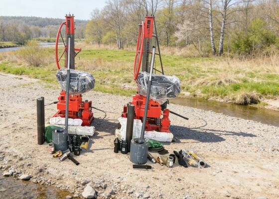 Легкая легкая операция Shitan Core Drilling Machine Mining Solution