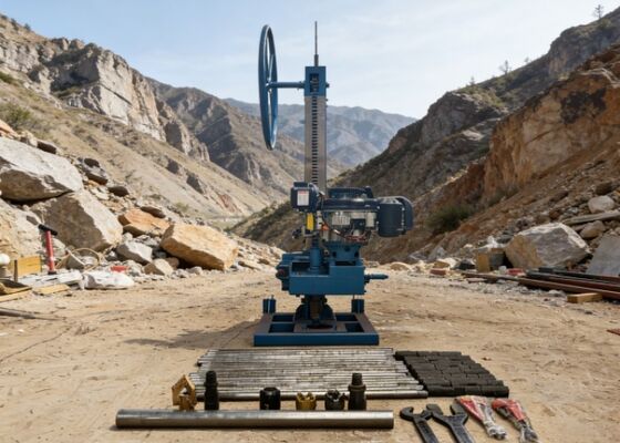 20 метров Инженерная переносная грунтовая буровая машина Сбор образцов