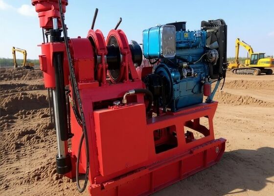 500 метров Дизельный двигатель XY-2B Геологическая буровая установка Диаметр на заказ