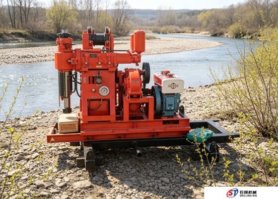 Машина для бурения горных скважин глубина 100-150 метров