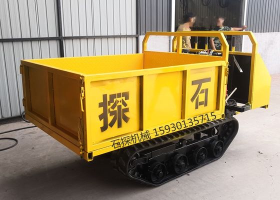 Dumper сброса 1000KG Crawler Dumper 1Ton сада транспортера следа небольшой мини