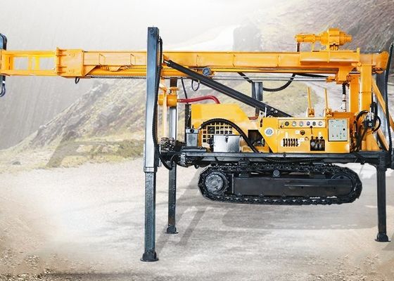 машина сверла Crawler 70kw 260m для воды проекта гор