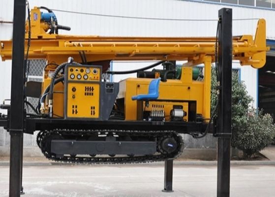 Глубокая буровая установка колодца подземной воды с двигателем дизеля 350 метров большой пневматической буровой машины