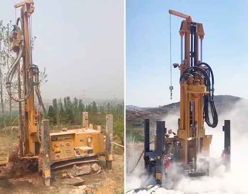 снаряжение сверла скважины глубины 3.5mpa 350m установленное Crawler