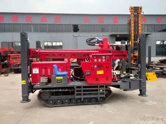 Crawler установил буровую установку водяной скважины двигателя дизеля буровой установки 260m DTH