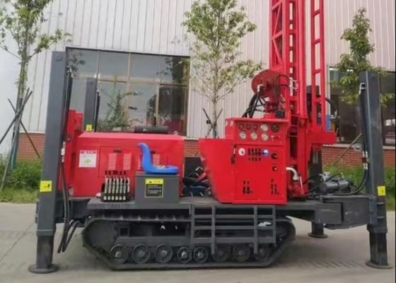 Crawler установил буровую установку Dth двигателя дизеля 180m