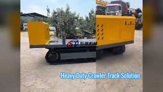 Heavy Duty Crawler Track Undercarriage for Drilling Rigs